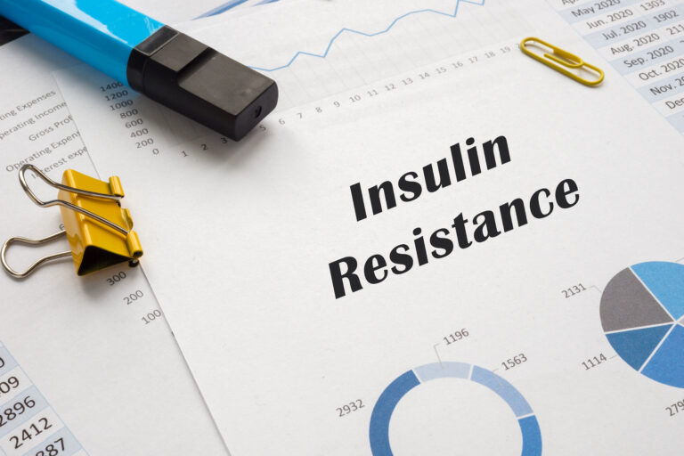 Financial concept meaning Insulin Resistance with phrase on the